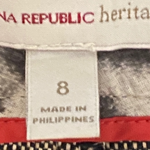Banana Republic heritage collection linen/cotton blend shorts. Sz 8 - Picture 12 of 14